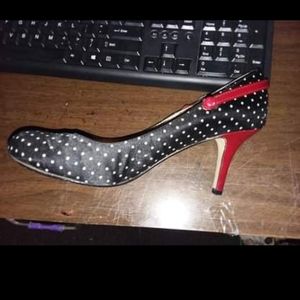 Steve Madden polka-dot heels